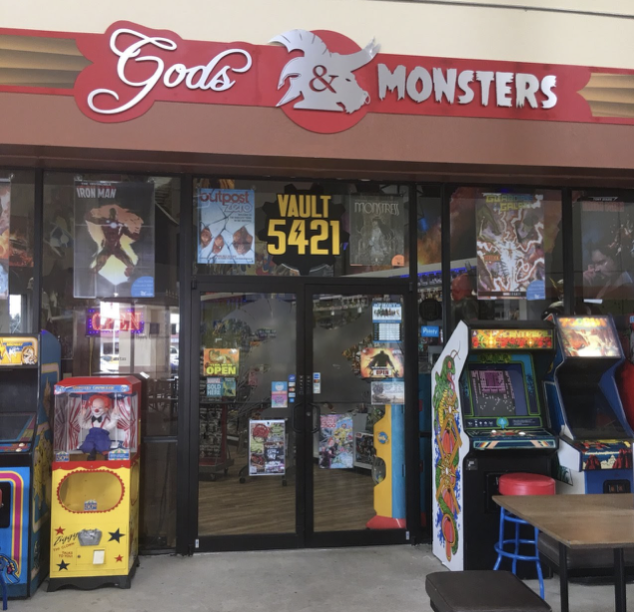 Gods and Monsters Orlando - comic book shop and action figures store for the nerd / geek fans