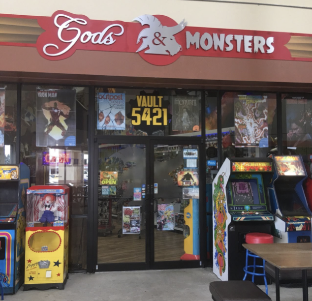 Gods and Monsters Store Front