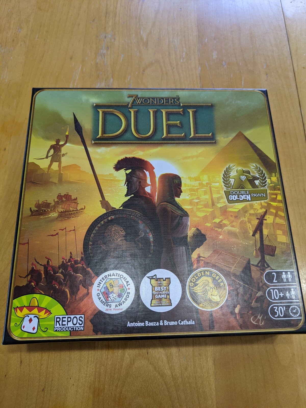 7 Wonders Duel Box Art