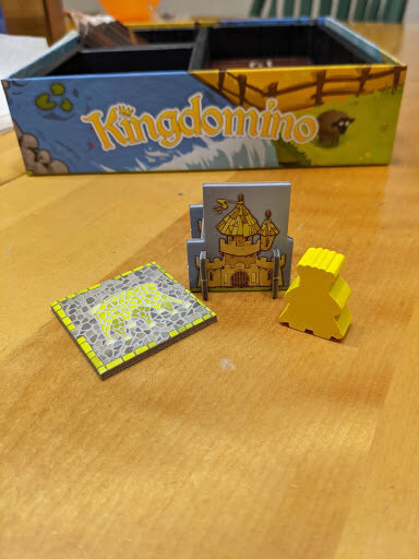 Kingdomino game pieces