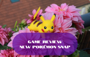 Text reads Game Review New Pokemon Snap