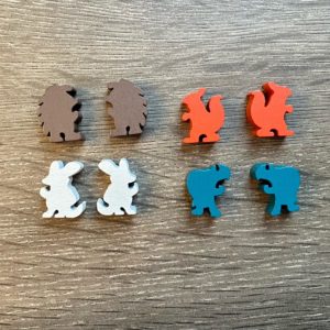 Forest Critter Meeples