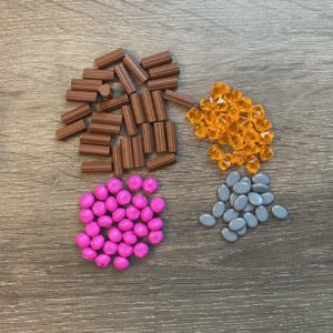 EverdellResources Small berries, logs, resin pieces and stones