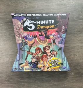Game box for 5 Minute Dungeon