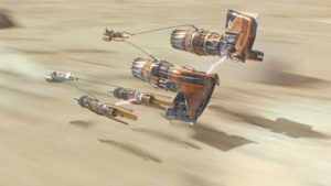 Podracer from Star Wars