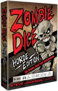 Zombie Dice Hoard Edition Box Art