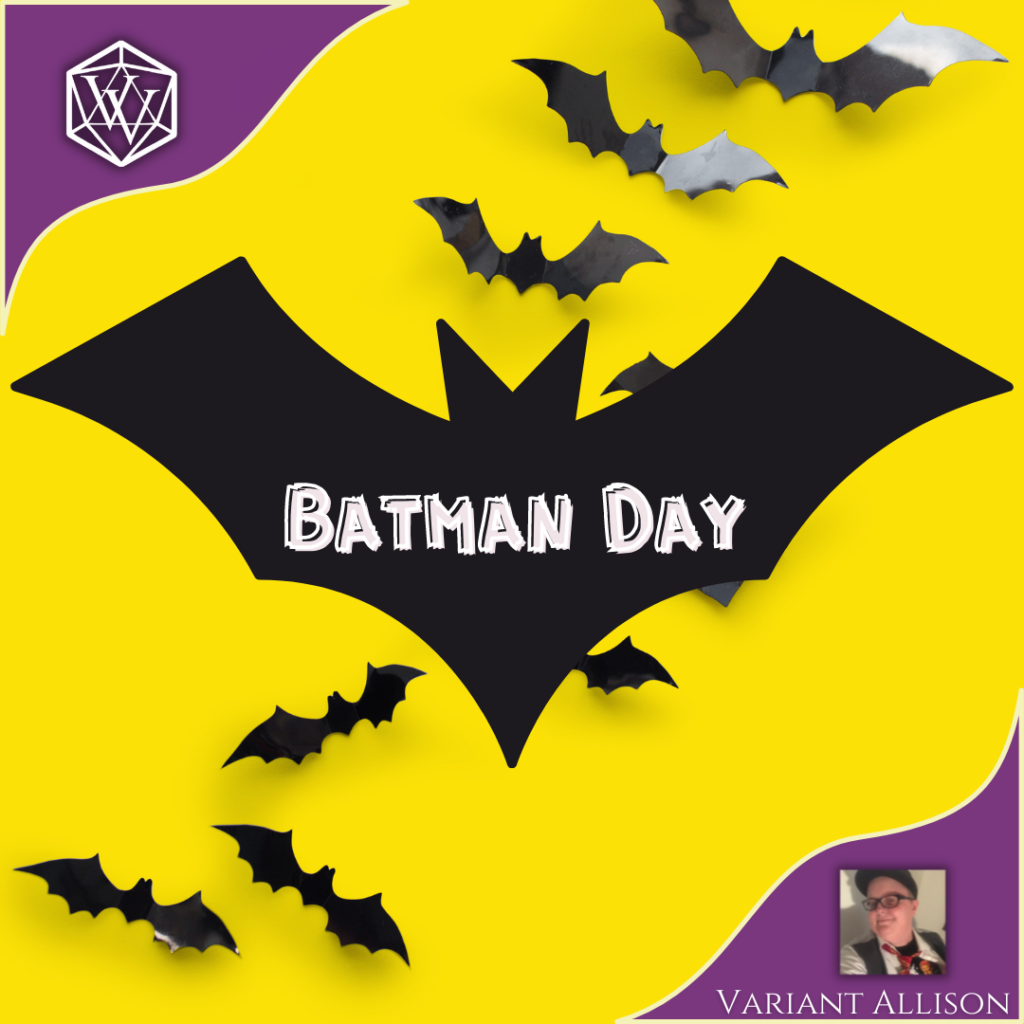 Text reads: Batman Day