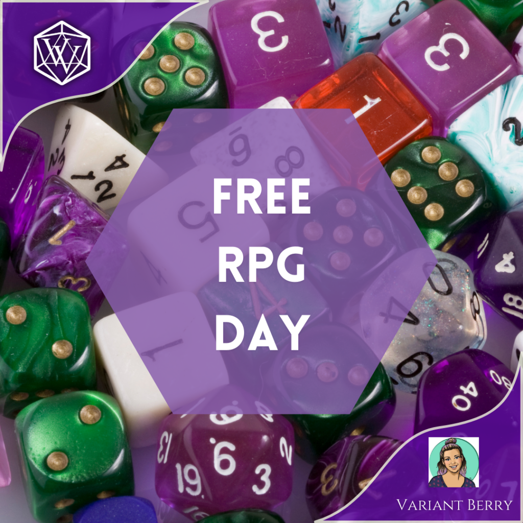 Text reads Free RPG Day